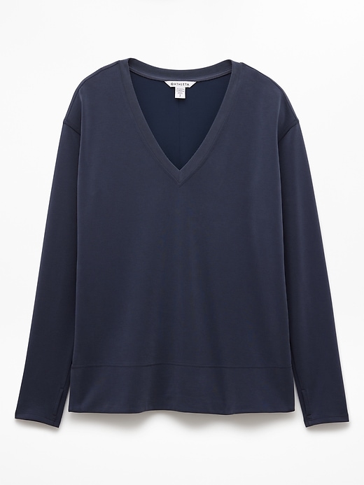 Image number 7 showing, Seasoft V Neck Sweatshirt