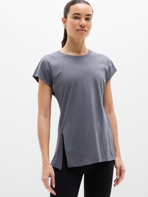 Image number 1 showing, Favorite Cotton Dolman Tee