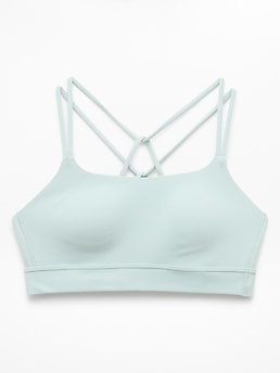 Athleta Perfect Form Sports Bra A-C - Green (Current) - 626672162