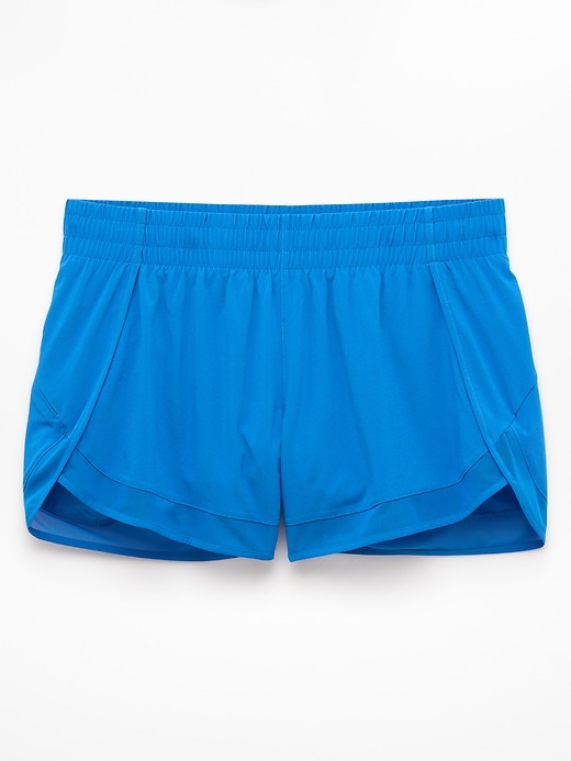 Image number 7 showing, Mesh Racer Run Mid Rise 4" Short