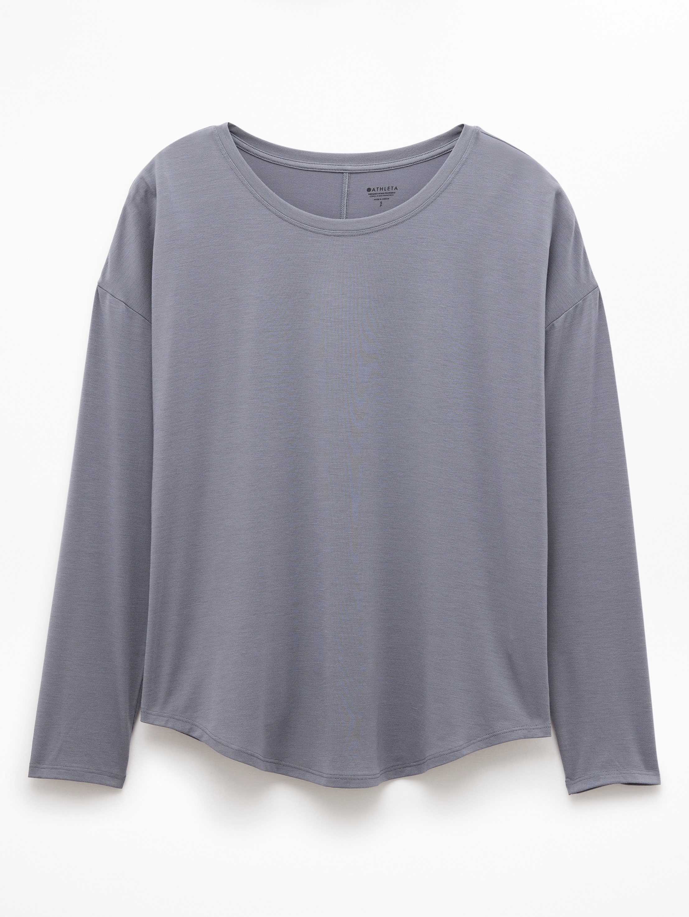 Athleta Move With Ease Top - Gray (Slate)