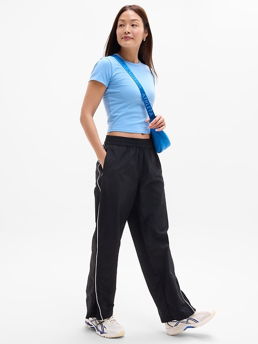 Image number 2 showing, Signature Rib Crop Tee