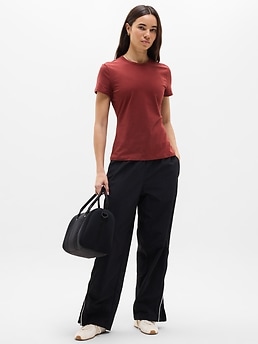 Foundation Slim Tee - Orange - image 2