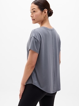 Move With Ease Tee - Gray - image 3