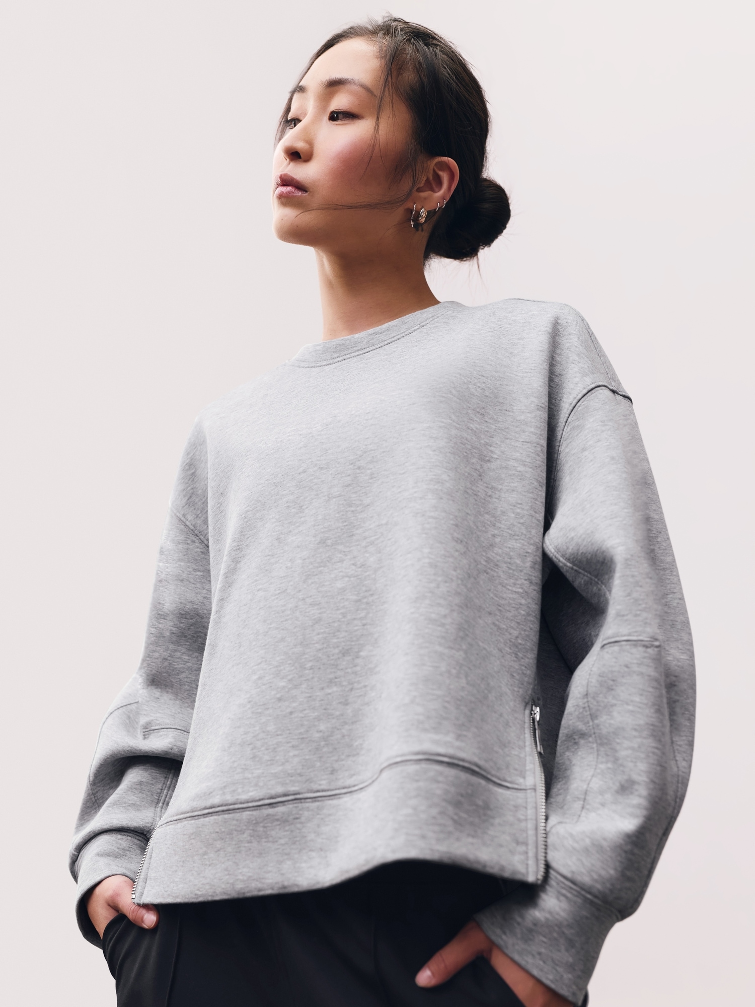 Form Knit Crew Sweatshirt