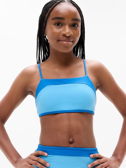 Athleta Girl Reversible Square Neck Bikini Top