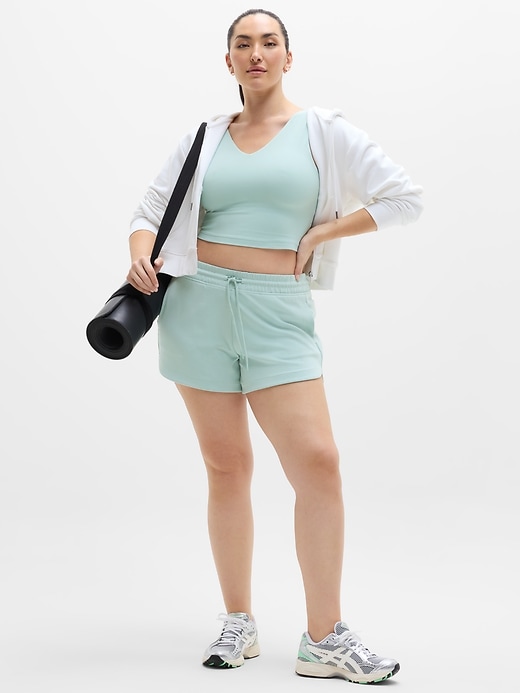 Image number 2 showing, Transcend V-Neck Crop Sports Bra D-DD