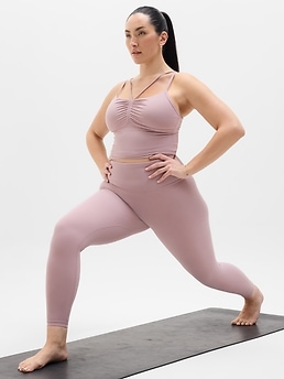 Cinch Cami Crop Bra - Pink - image 4