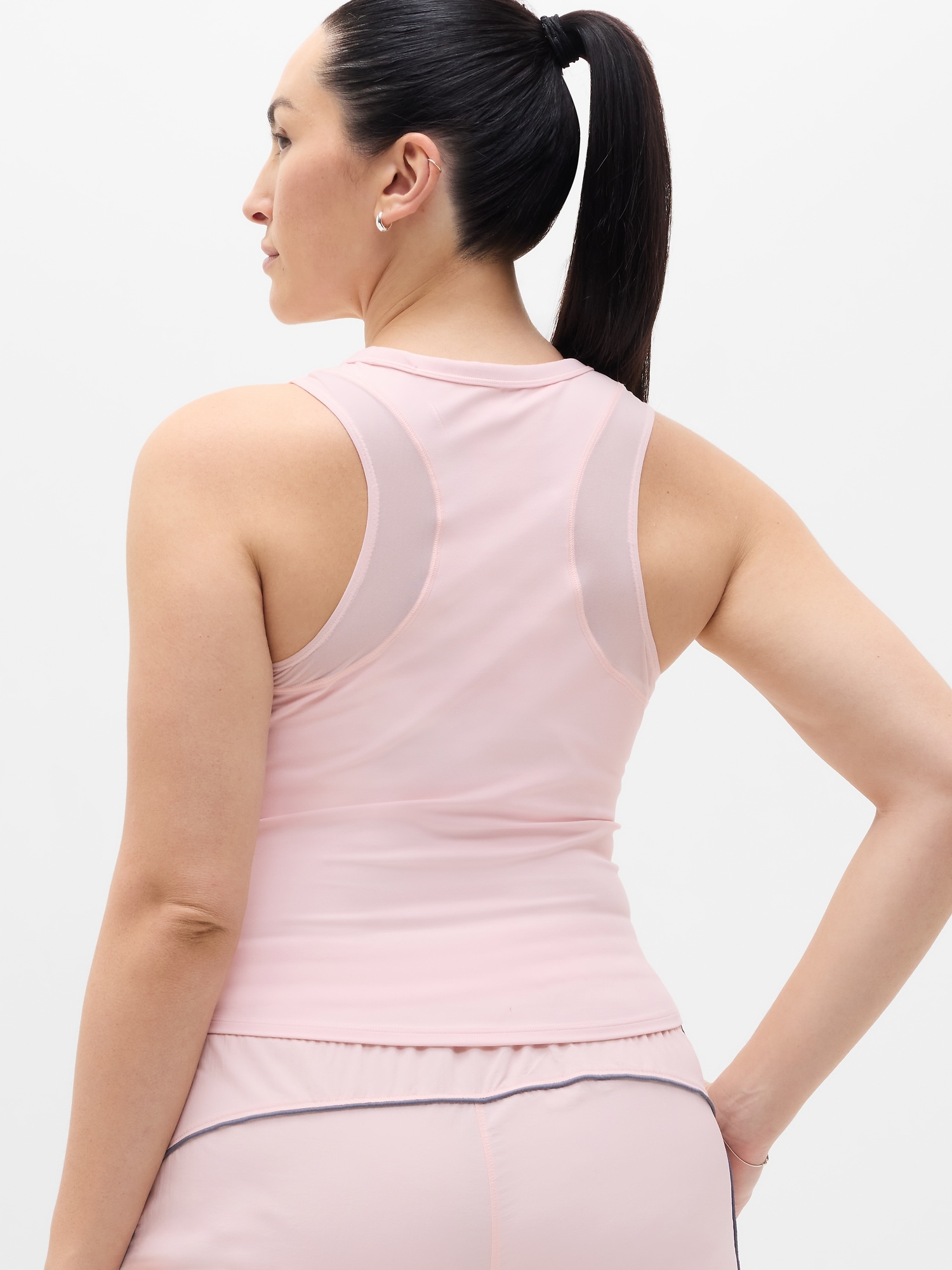 Transcend Racerback Mesh Tank
