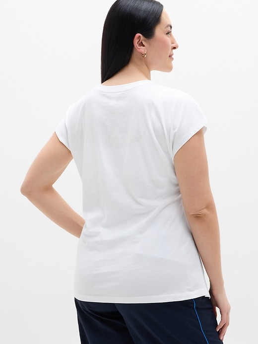 Image number 6 showing, Favorite Cotton Dolman Tee