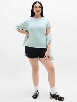 Foundation Slim Tee - Green - image 4