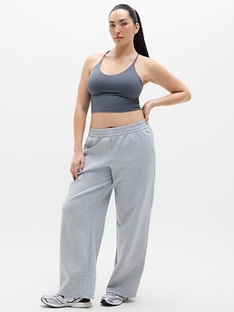 Transcend Thin Strap Crop Bra - Gray - image 4