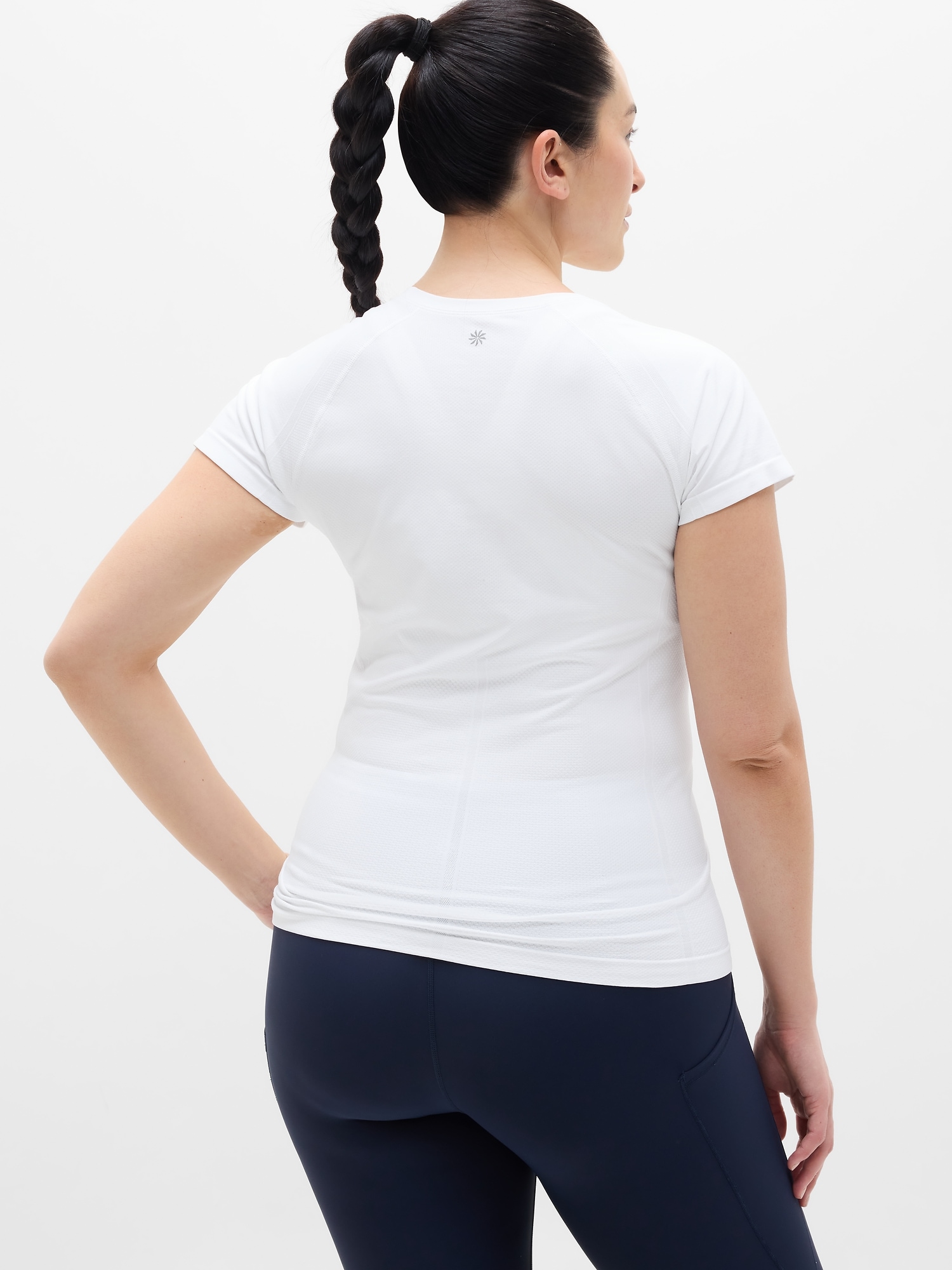 Athleta Momentum Flex Tee - White (Bright White)