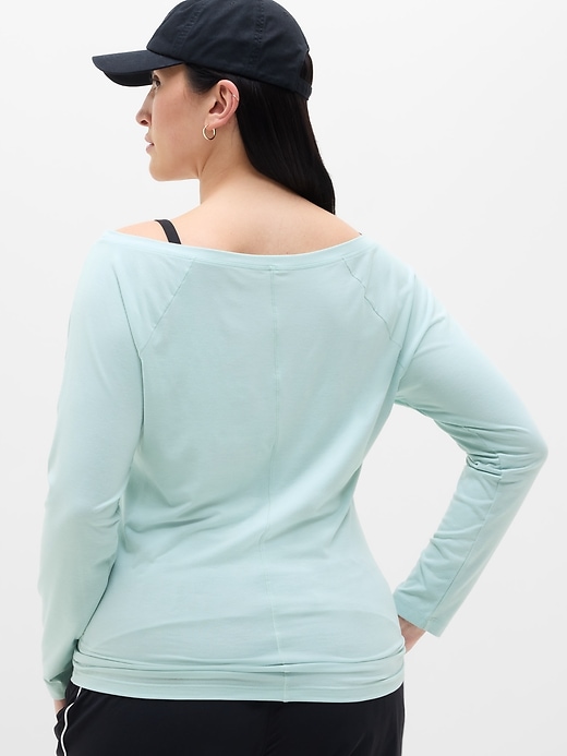 Image number 6 showing, Move With Ease Off The Shoulder Top