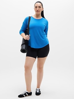 Move With Ease Top - Blue - image 4
