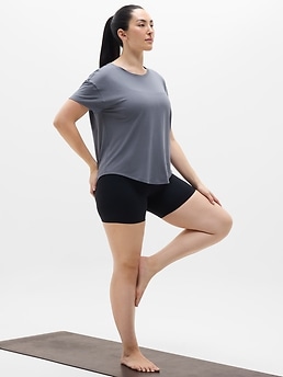 Move With Ease Tee - Gray - image 4