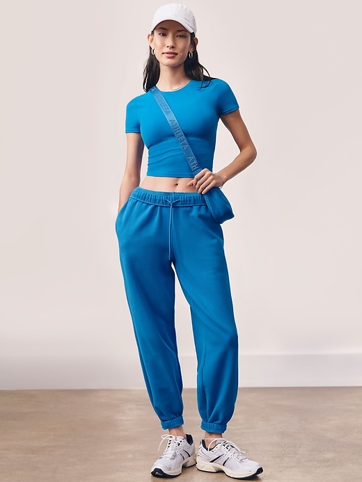 Image number 8 showing, Forever Fleece High Rise Jogger