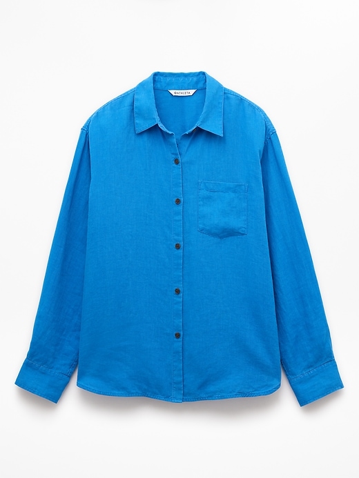 Image number 5 showing, Retreat Linen Top