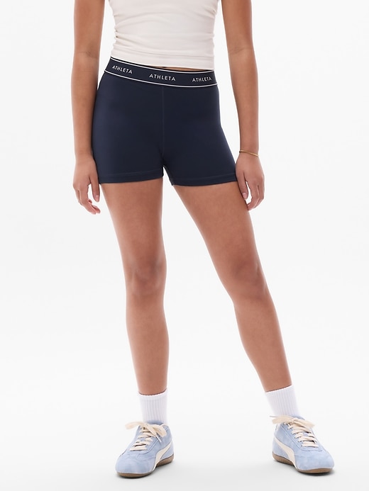 Image number 1 showing, Athleta Girl Chit Chat Logo Short