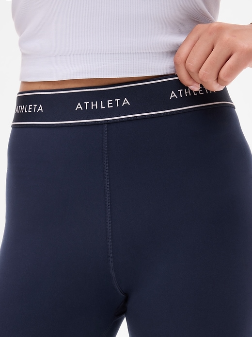 Image number 4 showing, Athleta Girl High Rise Chit Chat Logo Legging
