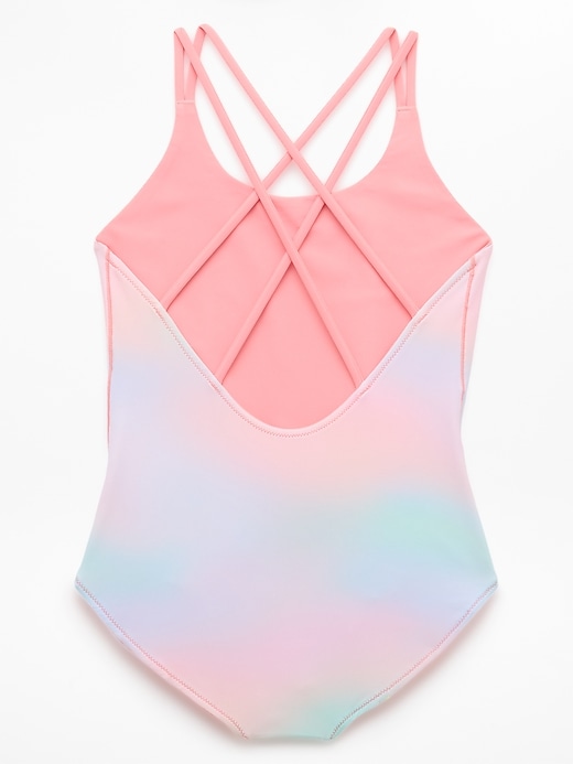 Image number 3 showing, Athleta Girl Reversible Strappy One Piece