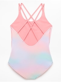 Image number 3 showing, Athleta Girl Reversible Strappy One Piece