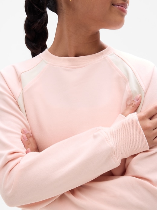 Image number 4 showing, Athleta Girl All Day Crewneck Sweatshirt