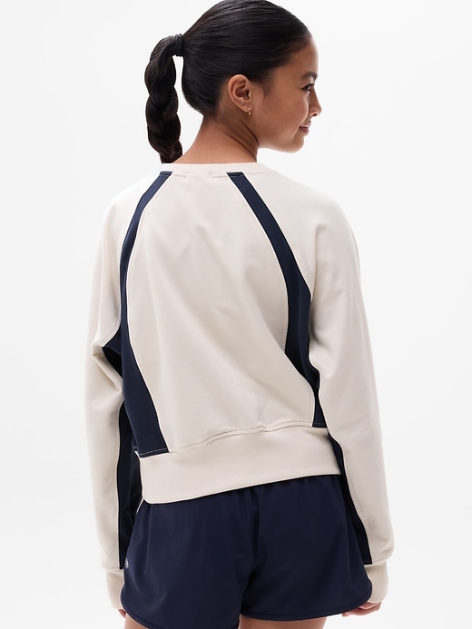 Image number 3 showing, Athleta Girl All Day Crewneck Sweatshirt