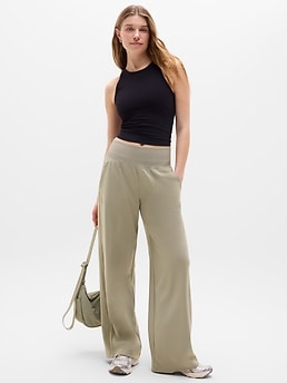 Venice High Rise Wide Leg Pant - Green - image 2