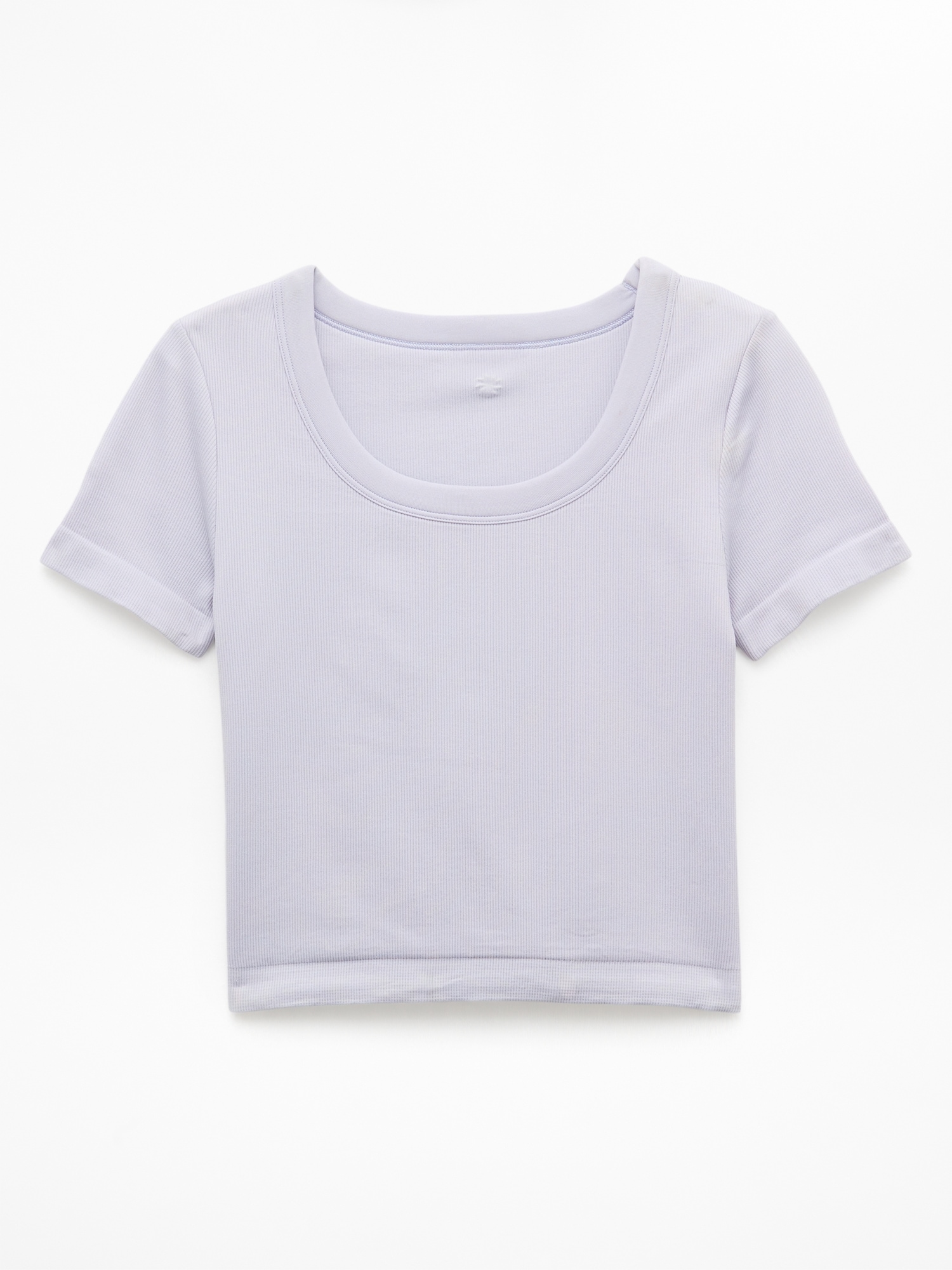 Athleta Girl Rise Above Rib Scoop Tee