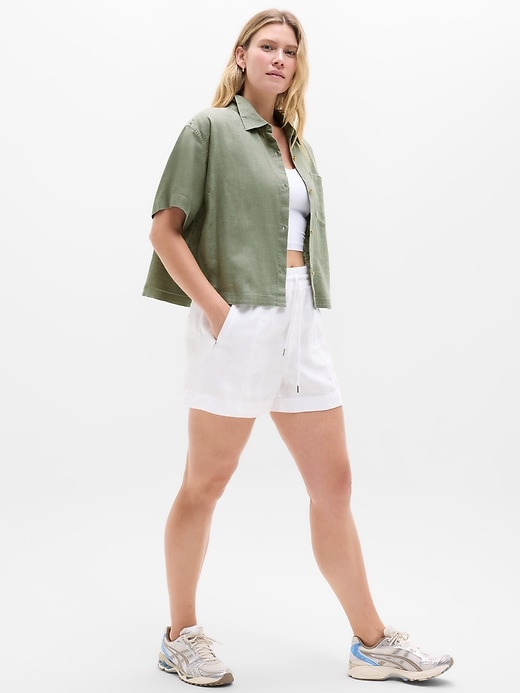 Image number 5 showing, Retreat Linen Short Sleeve Shirt
