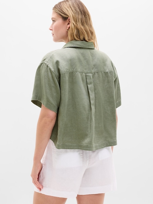 Image number 6 showing, Retreat Linen Short Sleeve Shirt