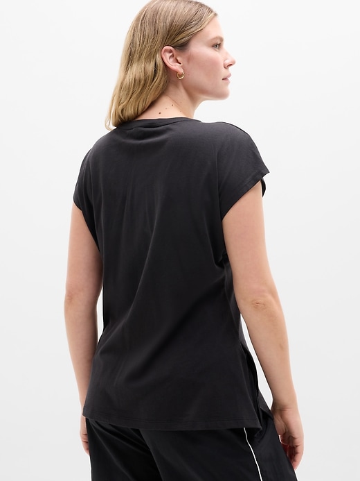 Image number 6 showing, Favorite Cotton Dolman Tee
