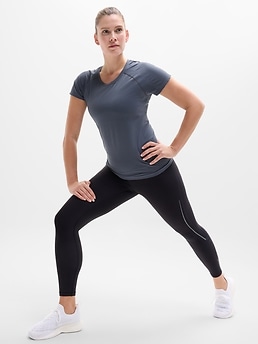Momentum Flex Tee - Gray - image 4