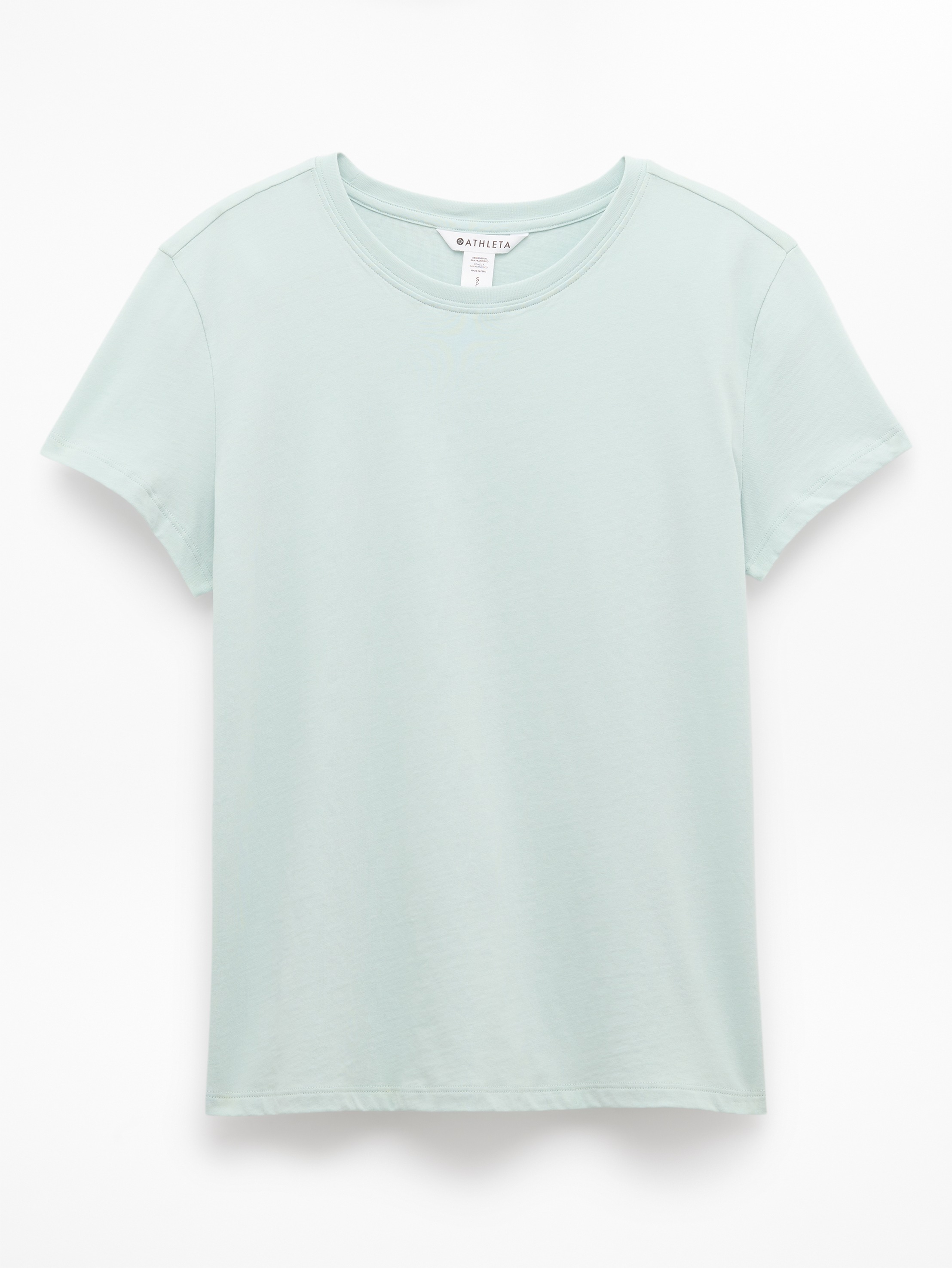 Athleta Favorite Cotton Classic Tee - Green (Current)