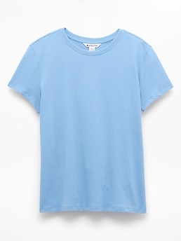 Athleta Favorite Cotton Classic Tee - Blue (Breeze)