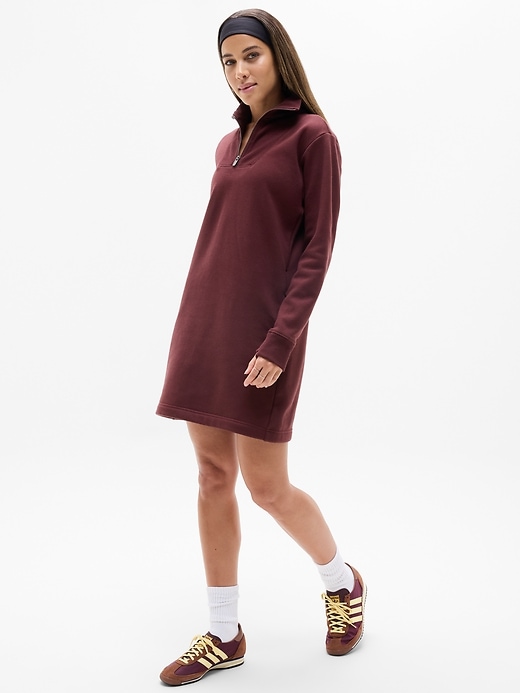 Image number 1 showing, Cozy Karma 1/2 Zip Dress