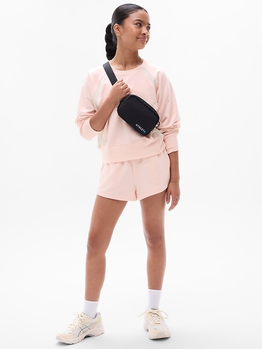 Image number 2 showing, Athleta Girl All Day Crewneck Sweatshirt