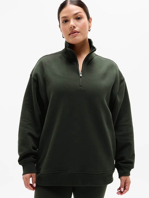 Image number 1 showing, Forever Fleece 1/4 Zip Sweatshirt