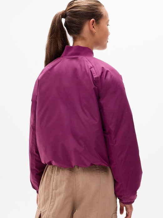 Image number 2 showing, Athleta Girl Bomber Puffer Jacket