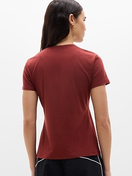 Foundation Slim Tee - Orange - image 3