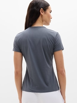 Foundation Slim Tee - Gray - image 3