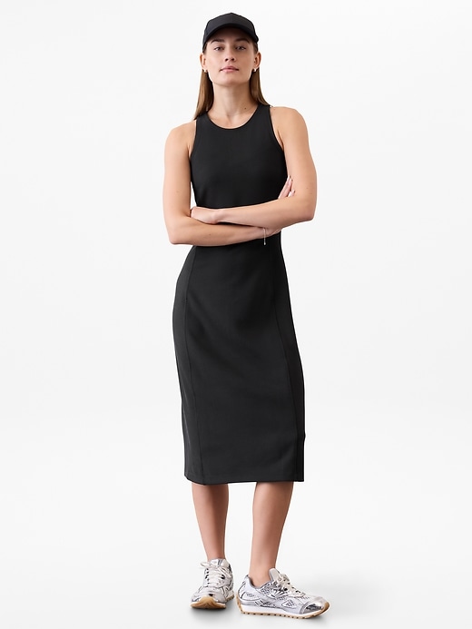 Image number 1 showing, Seasoft Rib Midi Tank Dress