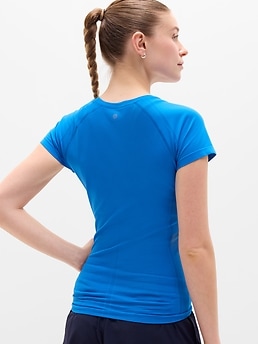 Momentum Flex Tee - Blue - image 3