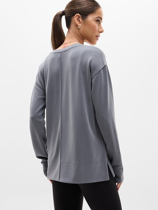 Image number 3 showing, Seasoft V Neck Sweatshirt