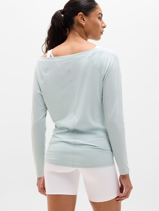 Image number 3 showing, Move With Ease Off The Shoulder Top