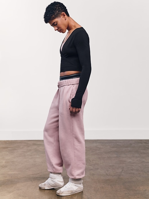 Image number 8 showing, Forever Fleece High Rise Jogger