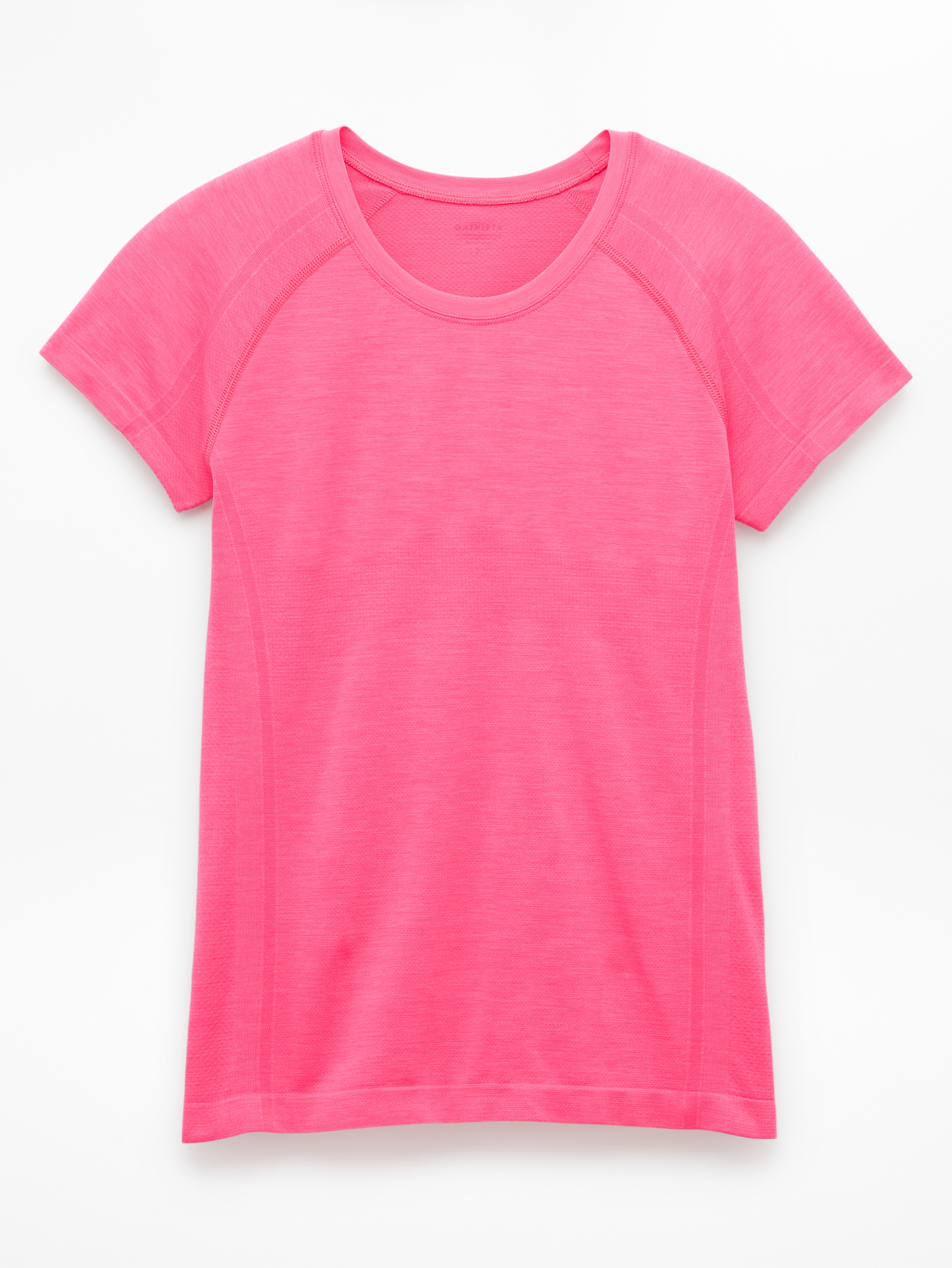 Athleta Momentum Flex Tee - Pink (Cerise Heather)
