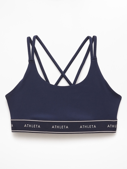 Image number 3 showing, Athleta Girl High Speed Logo Bra
