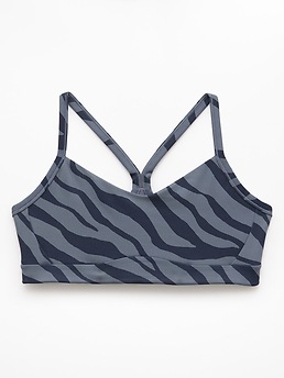 Athleta Vital Sports Bra A-C - Gray (Zebra Slate) - 862214002